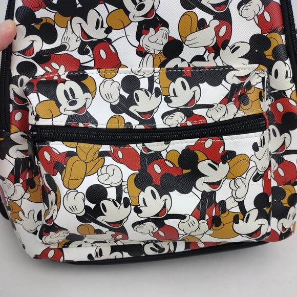 Bioworld Mickey Mouse Backpack Purse mini 90s Y2K Disney - Picture 2 of 10